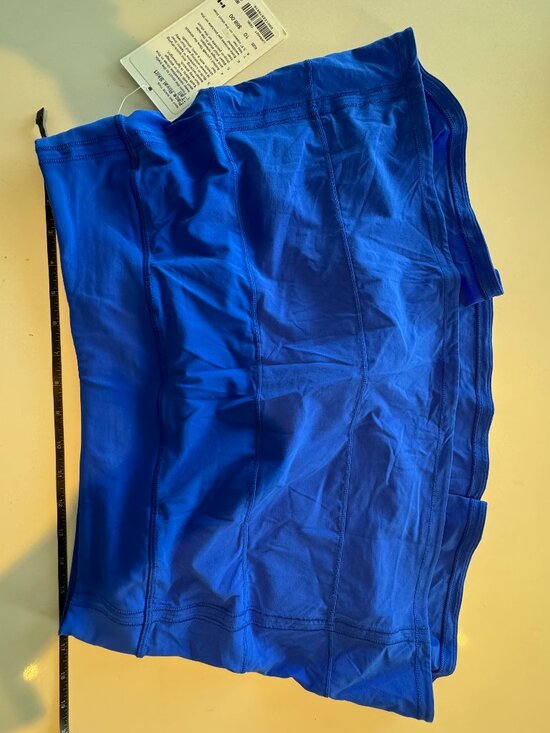 NWT lululemon Pace Rival Skirt *Tall Cerulean Blue (Size 10) - Picture 2 of 6